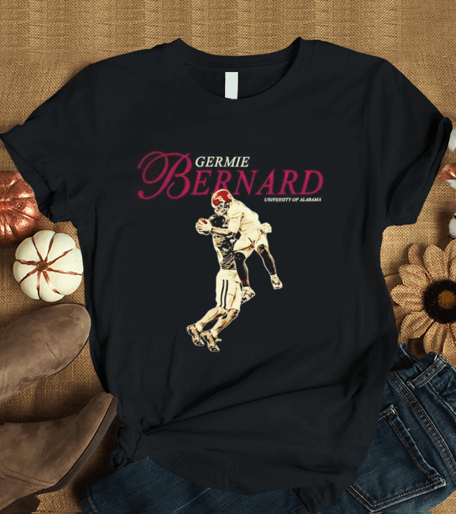Germie Bernard Alabama NCAA Football Iconic Catch Year T-Shirt