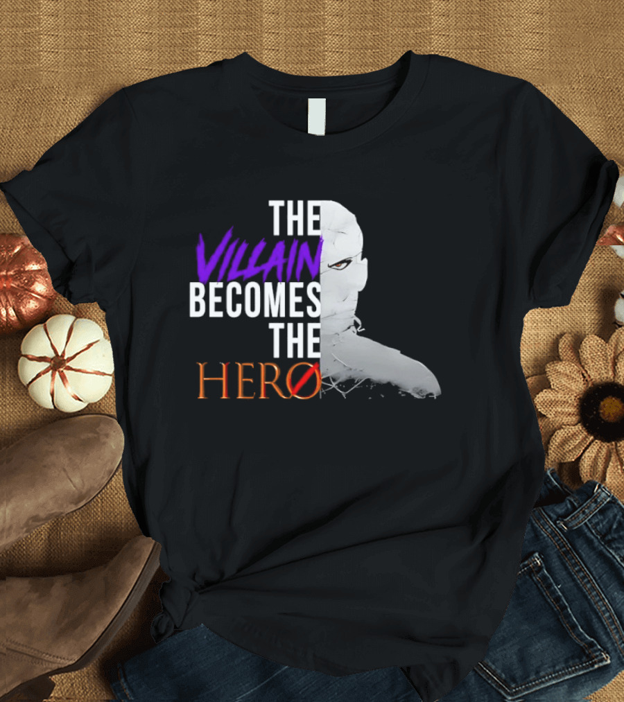The Villain Becomes The Hero Manga Inspired Transformation T-Shirt