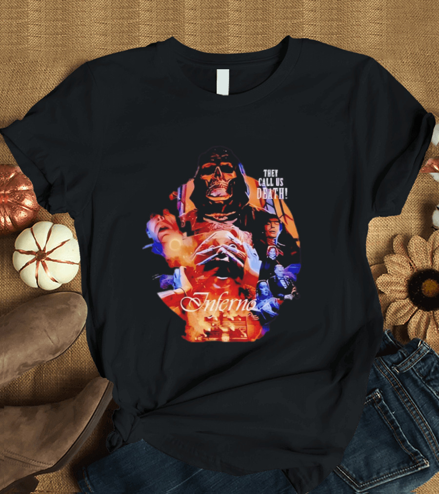 Inferno Dario Argento Film With Death T-Shirt