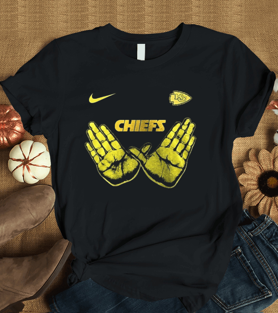 Kansas City Chiefs Wu Tang Clan Hand Sign Nike Chiefs T-Shirt