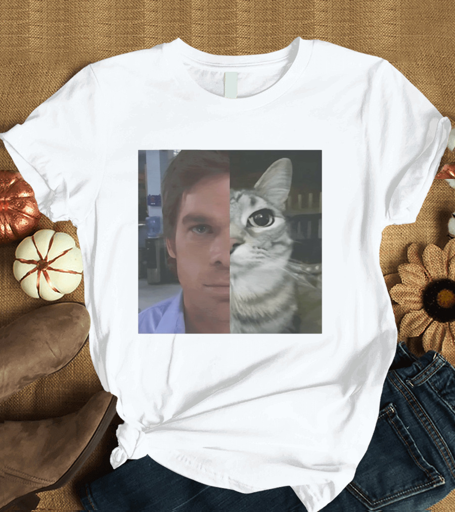 Half Human Half Cat T-Shirt
