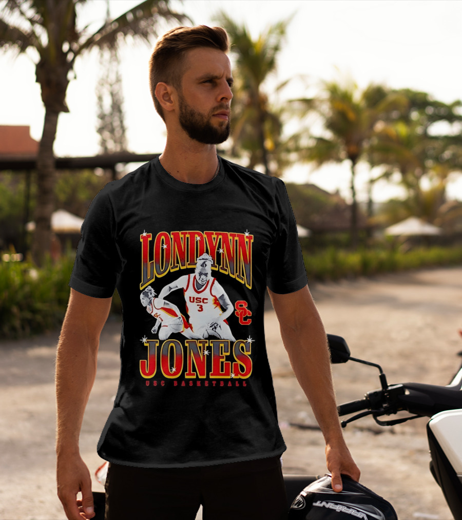 Londynn Jones USC Trojans 3 Basketball Player SC T-Shirt