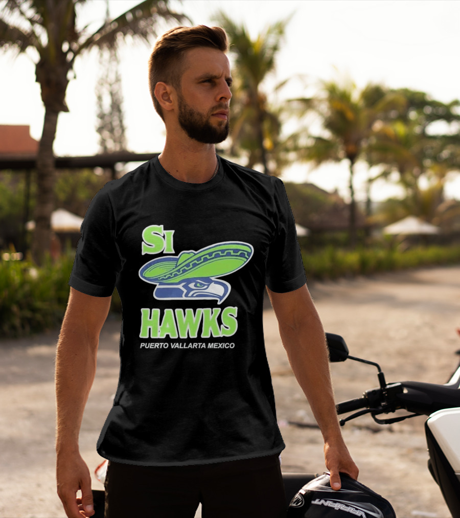 Si Hawks El Verdes De Nuevo T-Shirt