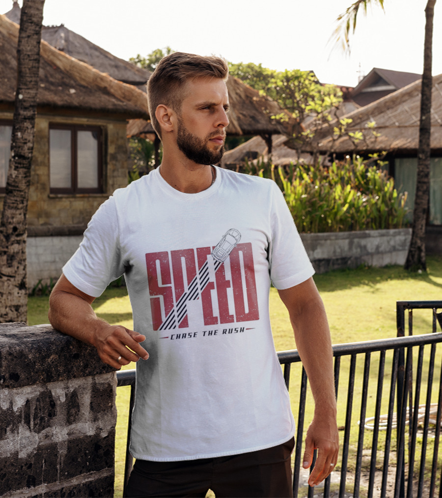 Speed Chase The Rush Racing Pulse T-Shirt