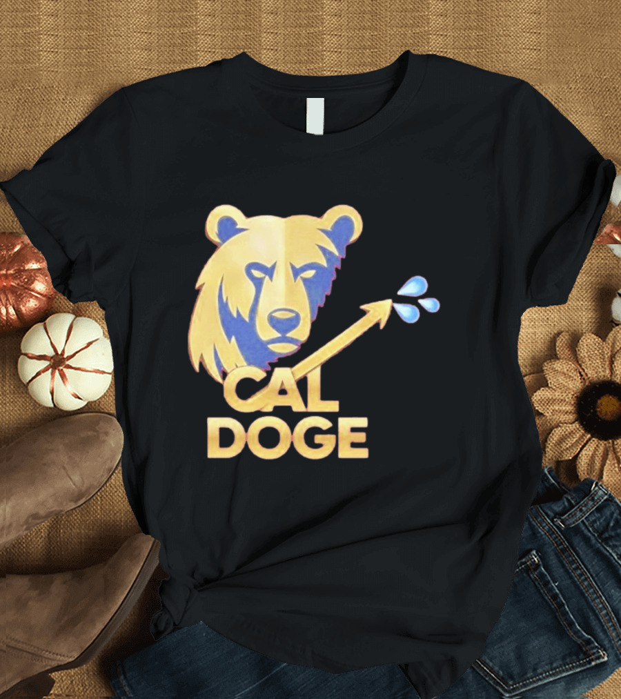 CAL DOGE California Bear Arrow Splash T-Shirt