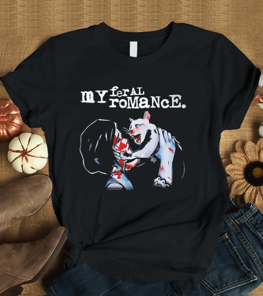 My Feral Romance Bear And Tiger Confrontation T-Shirt