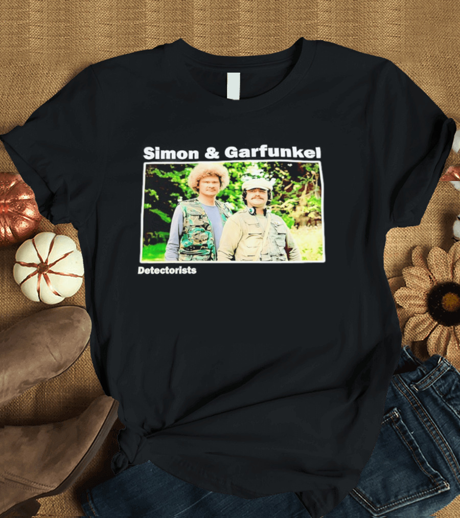 Simon And Garfunkel Detectorists Nature Adventure T-Shirt