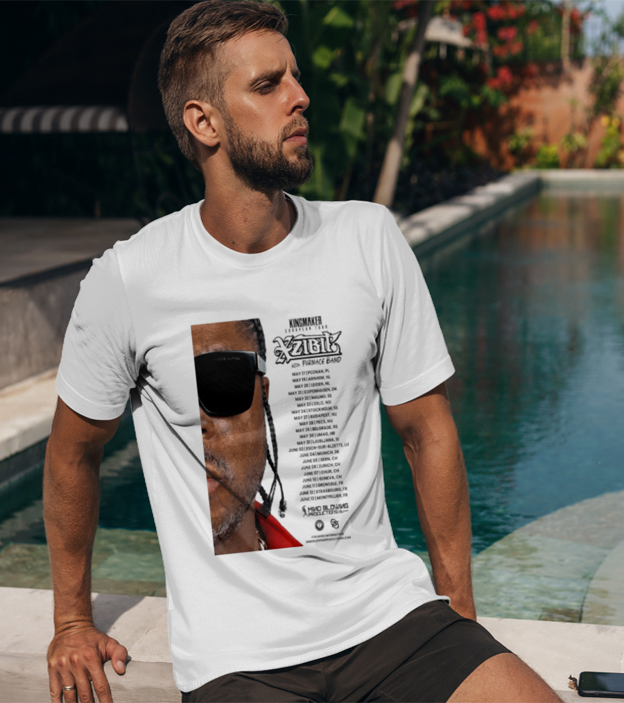 XZIBIT EU Tour 2026 Event Details Featuring Live Performances T-Shirt