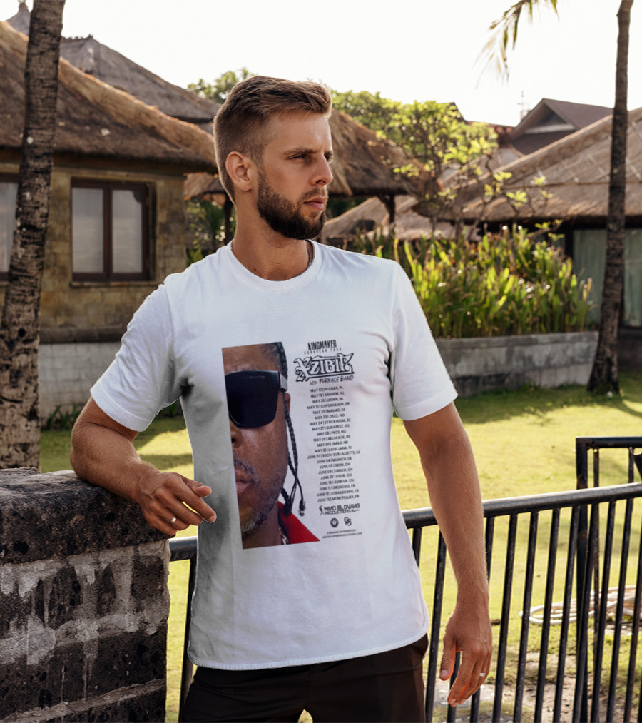 XZIBIT EU Tour 2026 Event Details Featuring Live Performances T-Shirt