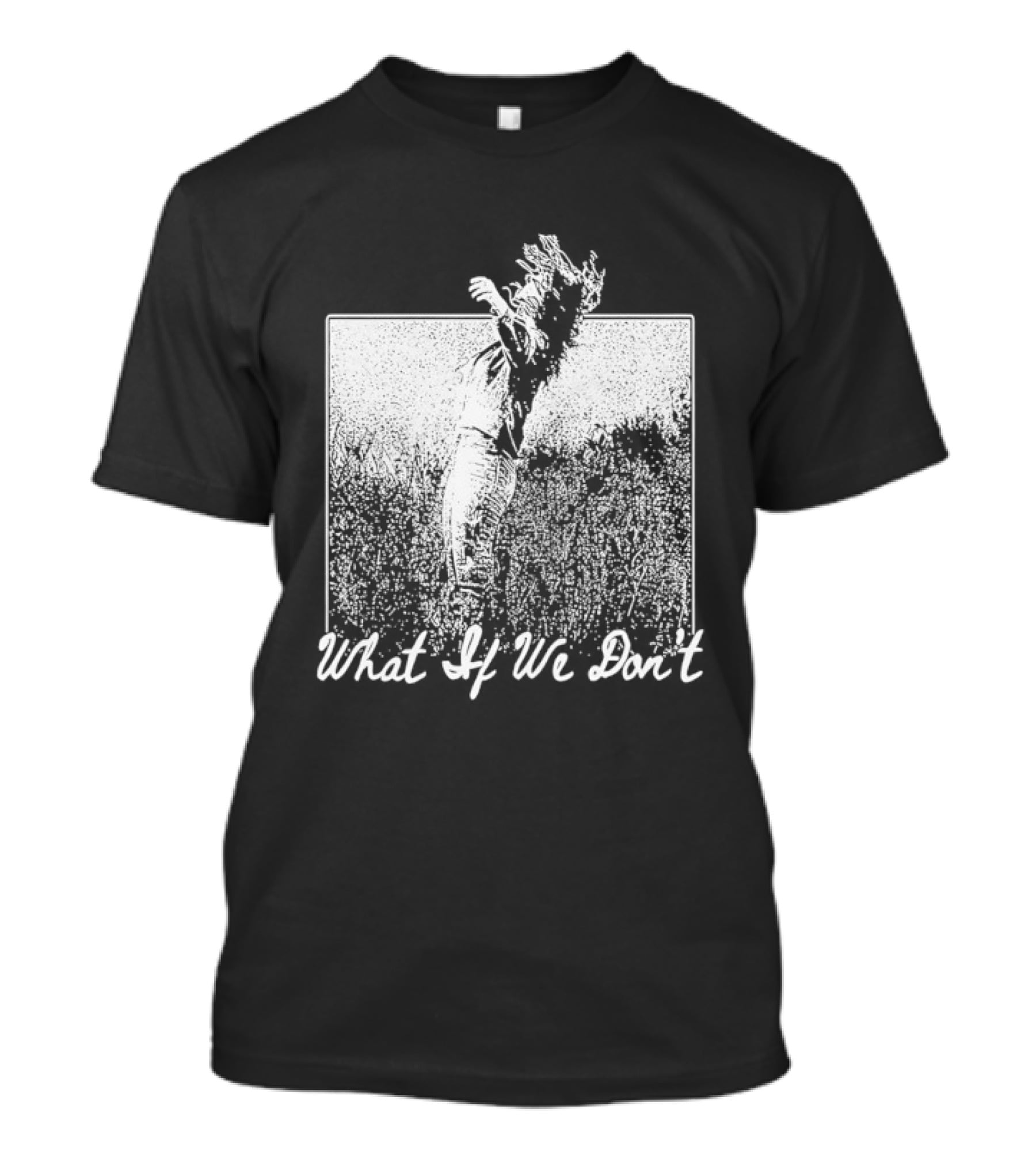Ashley McBryde What If We Don't Cowboy Riding T-Shirt