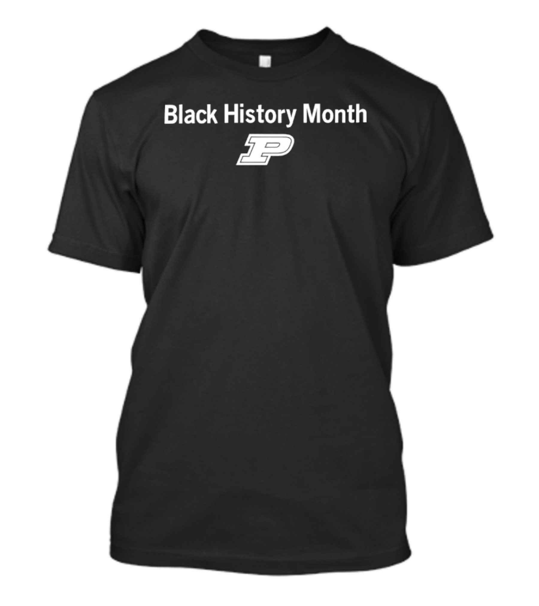 Purdue Boilermakers Black History Month P T-Shirt