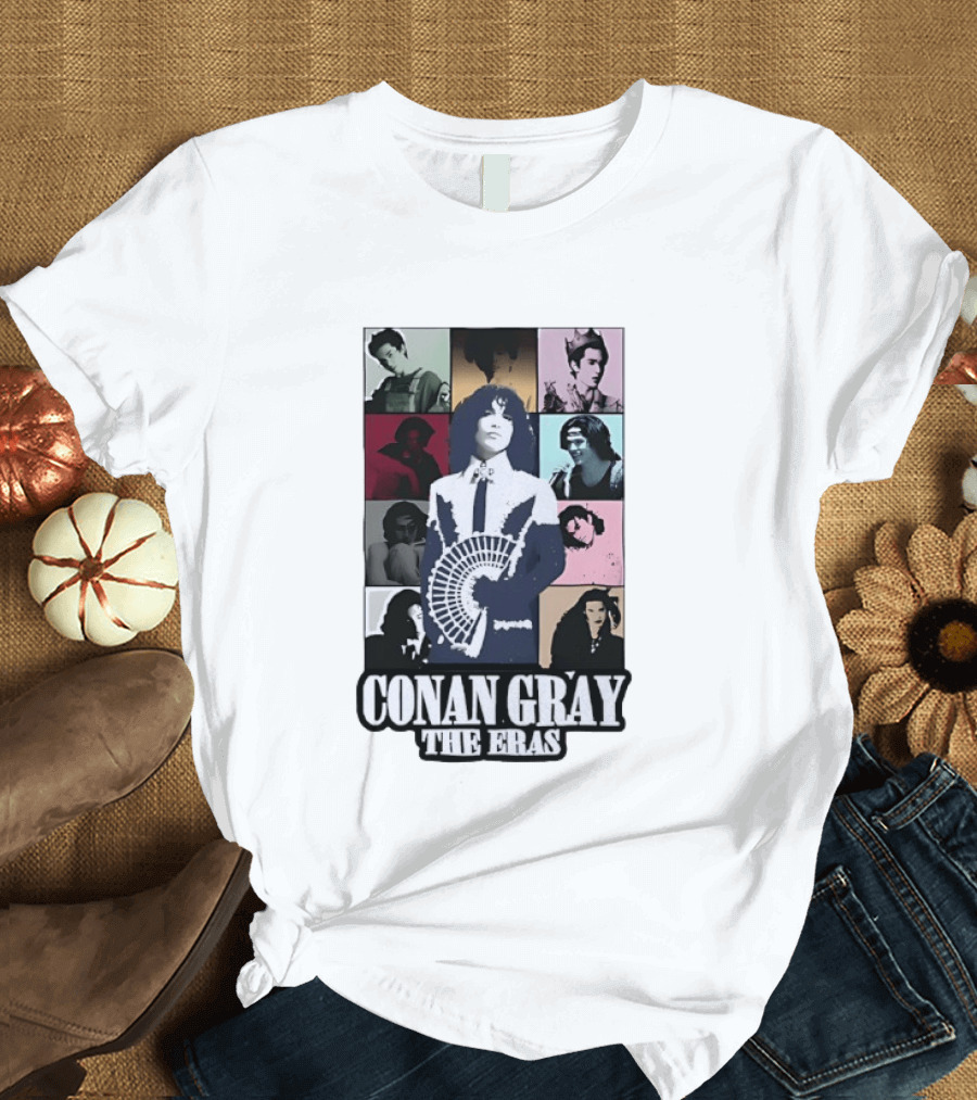 Conan Gray The Eras Tour Vintage Pop Collage T-Shirt