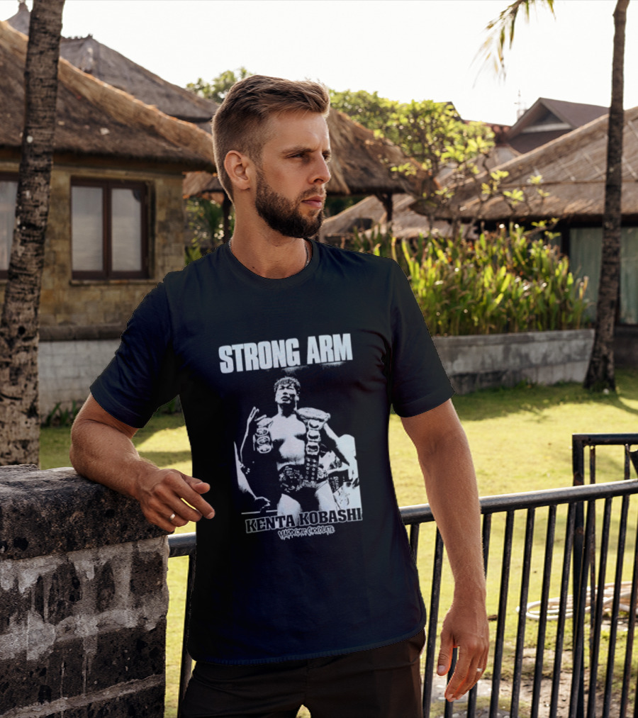 Kenta Kobashi Strong Arm Wrestling Legend T-Shirt