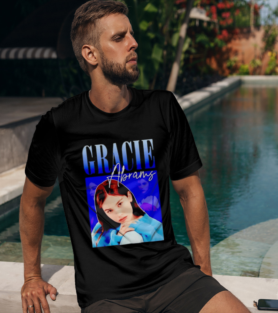 Gracie Abrams Blue Aesthetic T-Shirt