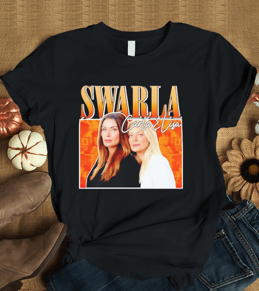 Swarla Carla And Lisa Iconic Orange T-Shirt