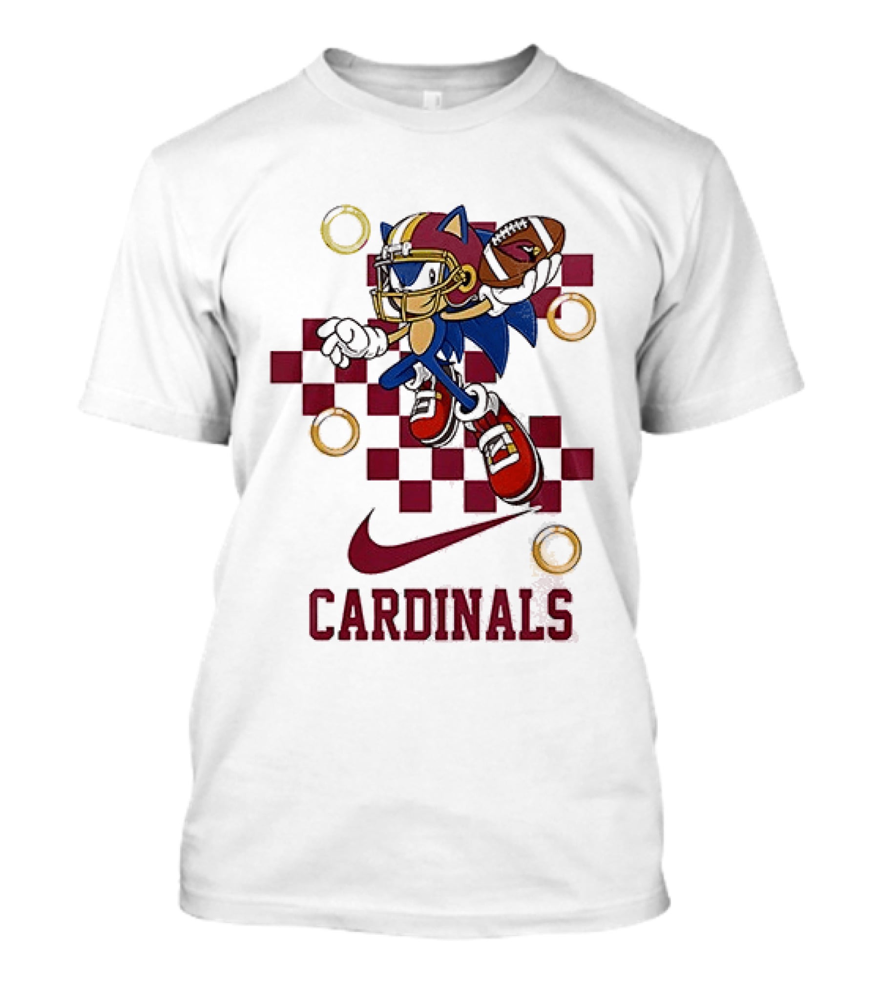 Arizona Cardinals Sonic Crossover Nike Collaboration T-Shirt