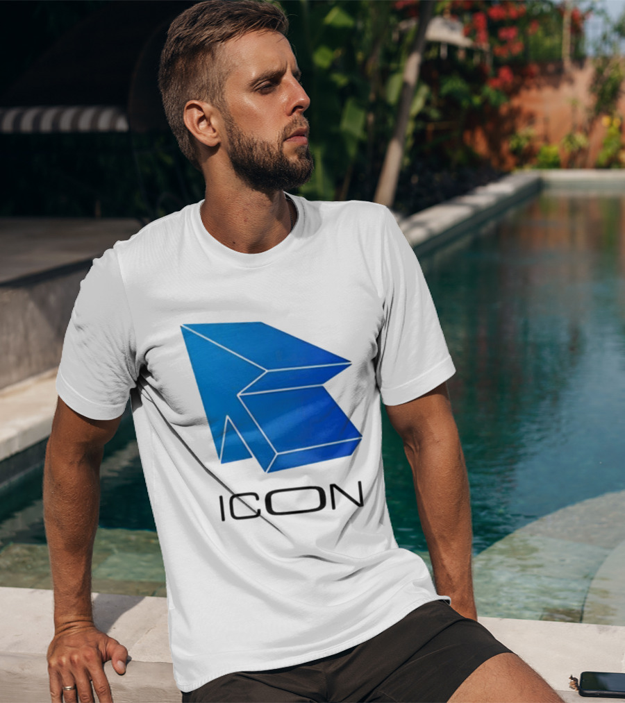 ICON Blue 3D Arrow T-Shirt