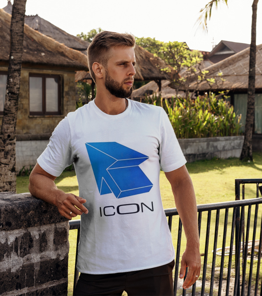ICON Blue 3D Arrow T-Shirt