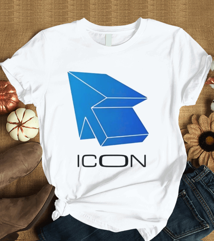 ICON Blue 3D Arrow T-Shirt