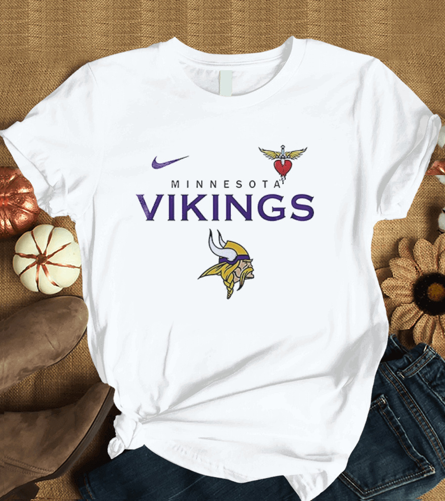Bon Jovi It's My Life Minnesota Vikings Nike Collaboration T-Shirt