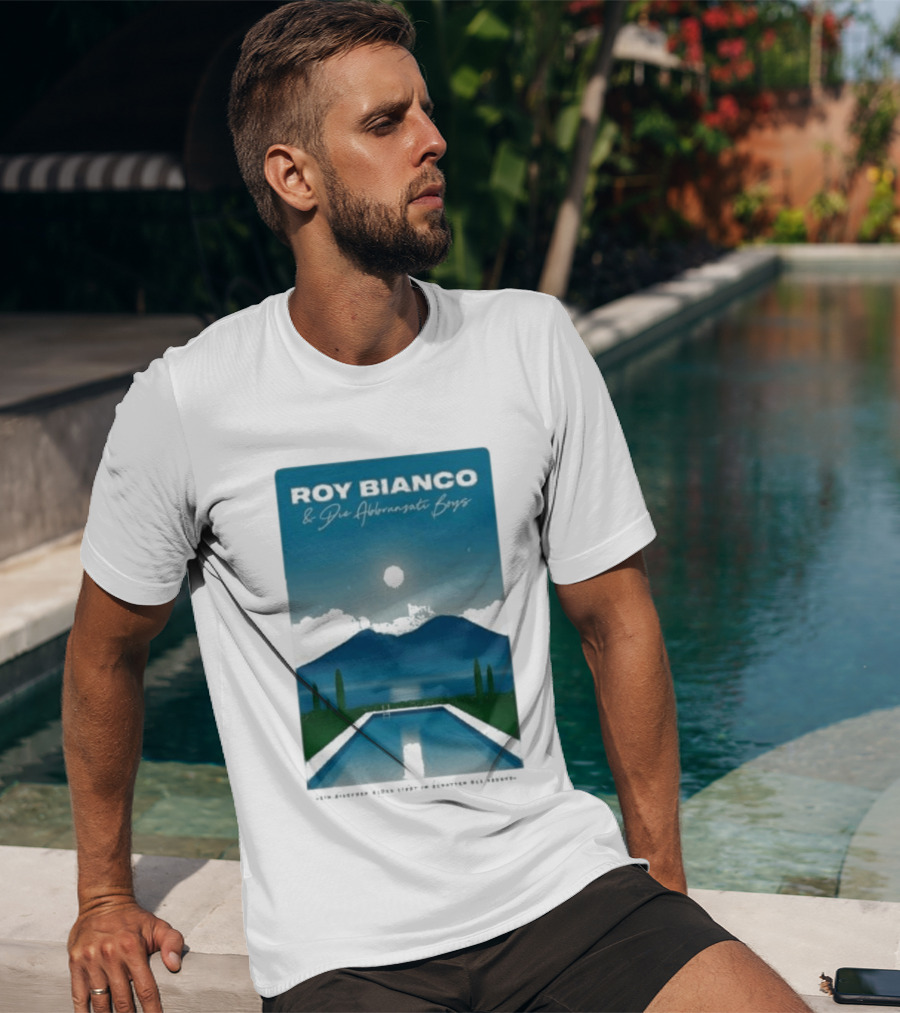 Roy Bianco & Die Abbrunzati Boys Tour 2024 Poolside Paradise Moonlit Mountain T-Shirt