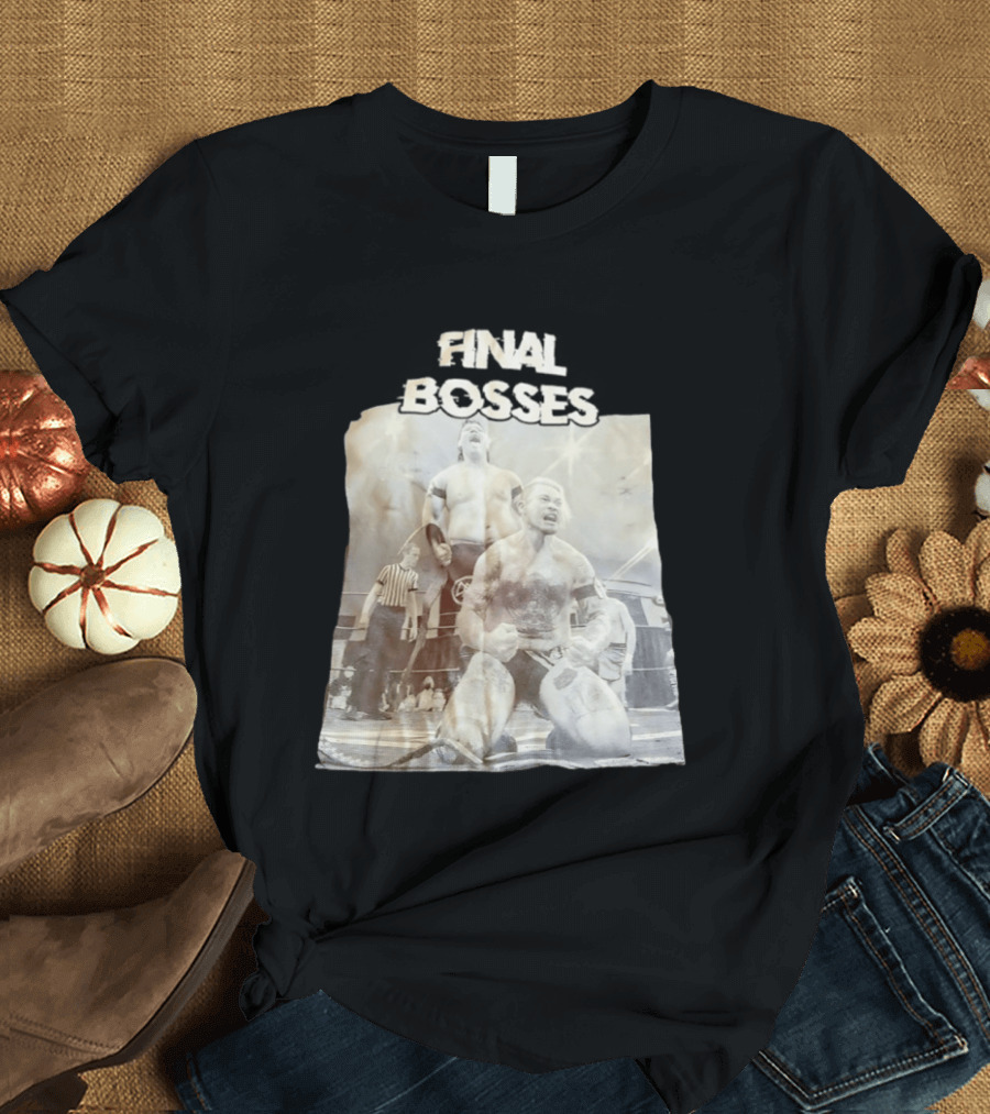 Final Bosses Wrestling Showdown VIF T-Shirt