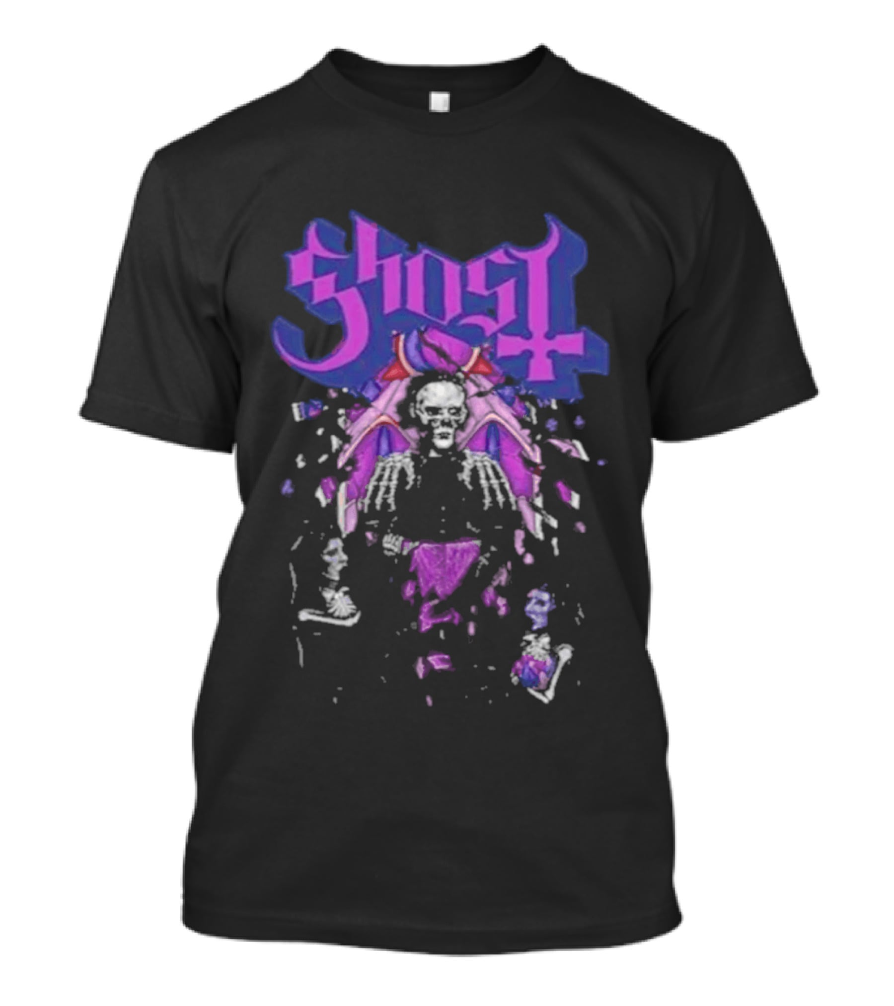 Ghost Reassembled Faith Tour Symbolic Skeleton T-Shirt