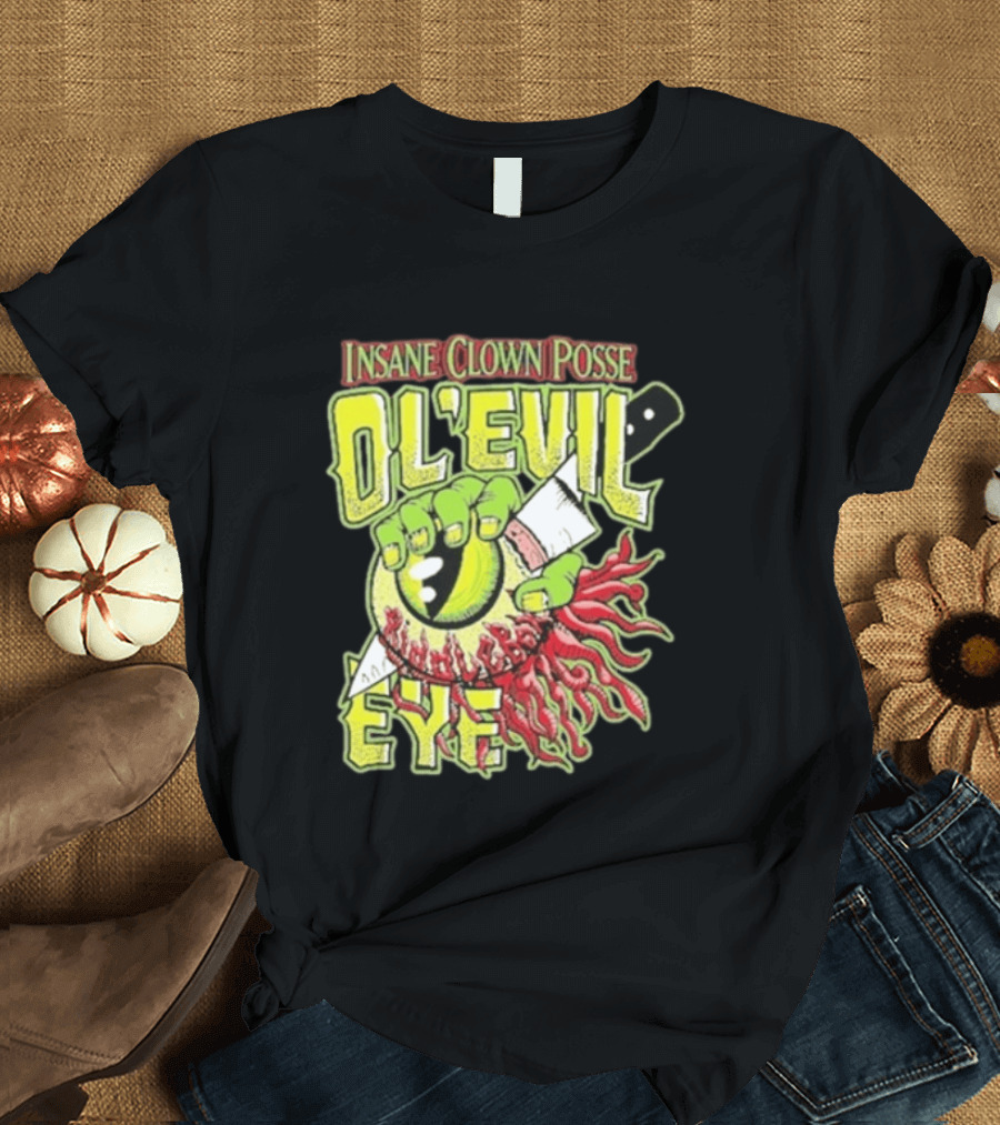 Insane Clown Posse Ol' Evil Eye Knife Hand T-Shirt