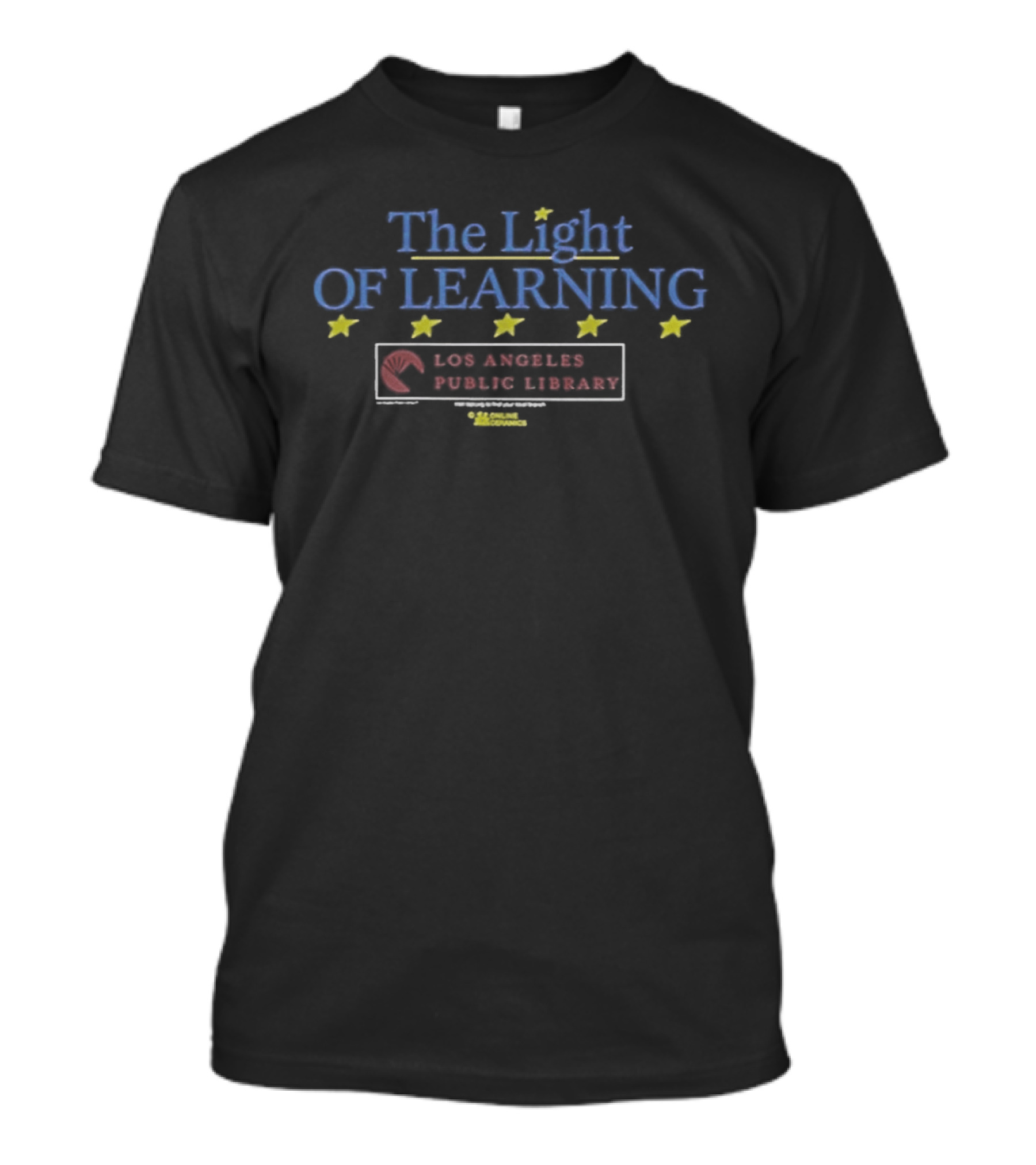 The Light Of Learning Los Angeles Public Library T-Shirt