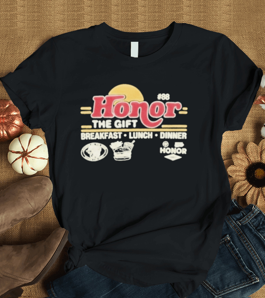 Honor The Gift Breakfast Lunch Dinner Stephen Curry 30 T-Shirt