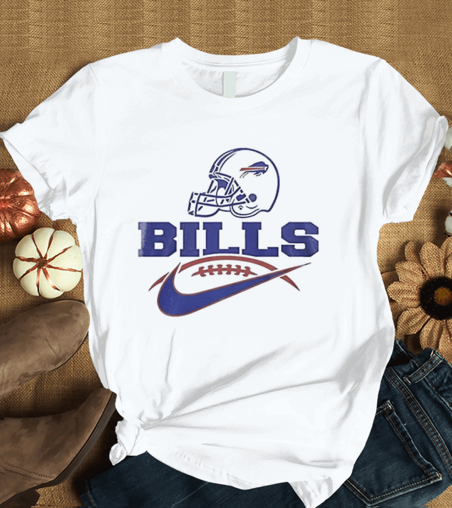 Buffalo Bills Helmet Football Sports Fan Gear T-Shirt