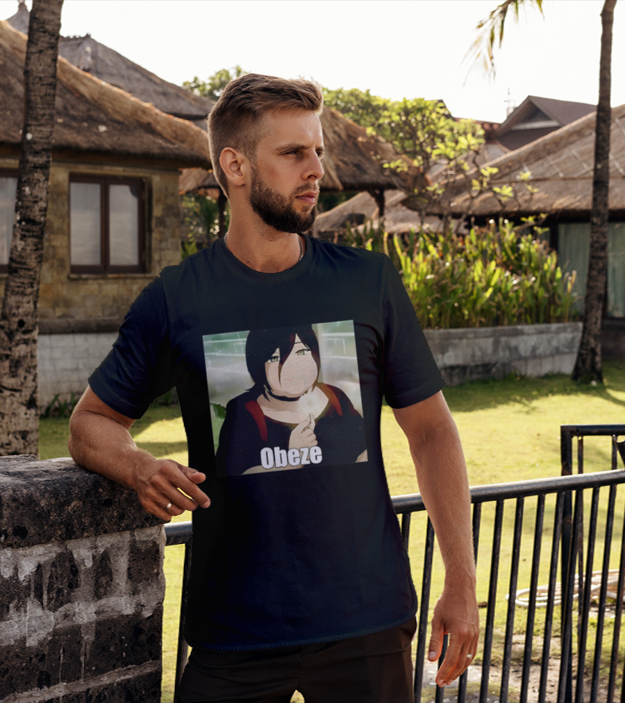 Obese Reze Reze Arc Anime Character Meme T-Shirt