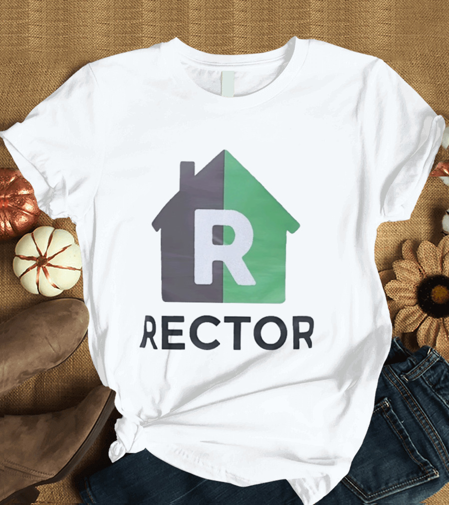 Rector R House Symbol Green And Grey T-Shirt