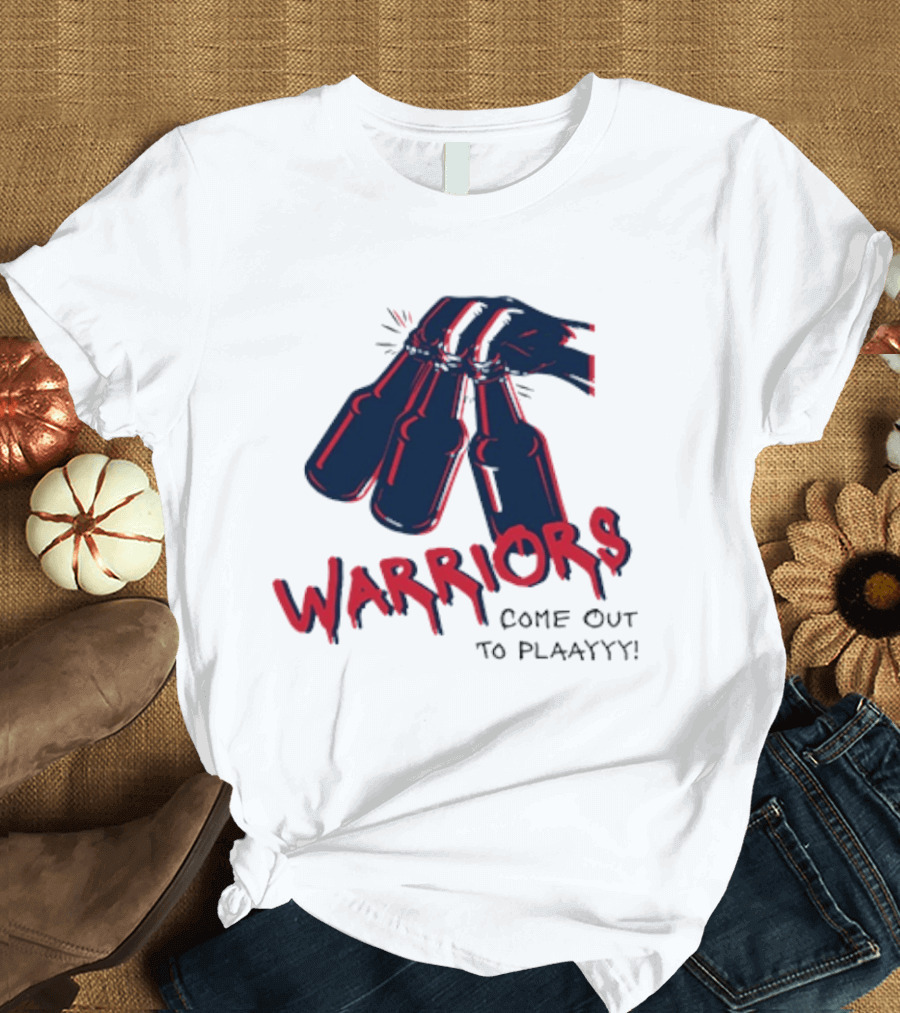 Warriors Come Out To Play Bottles T-Shirt