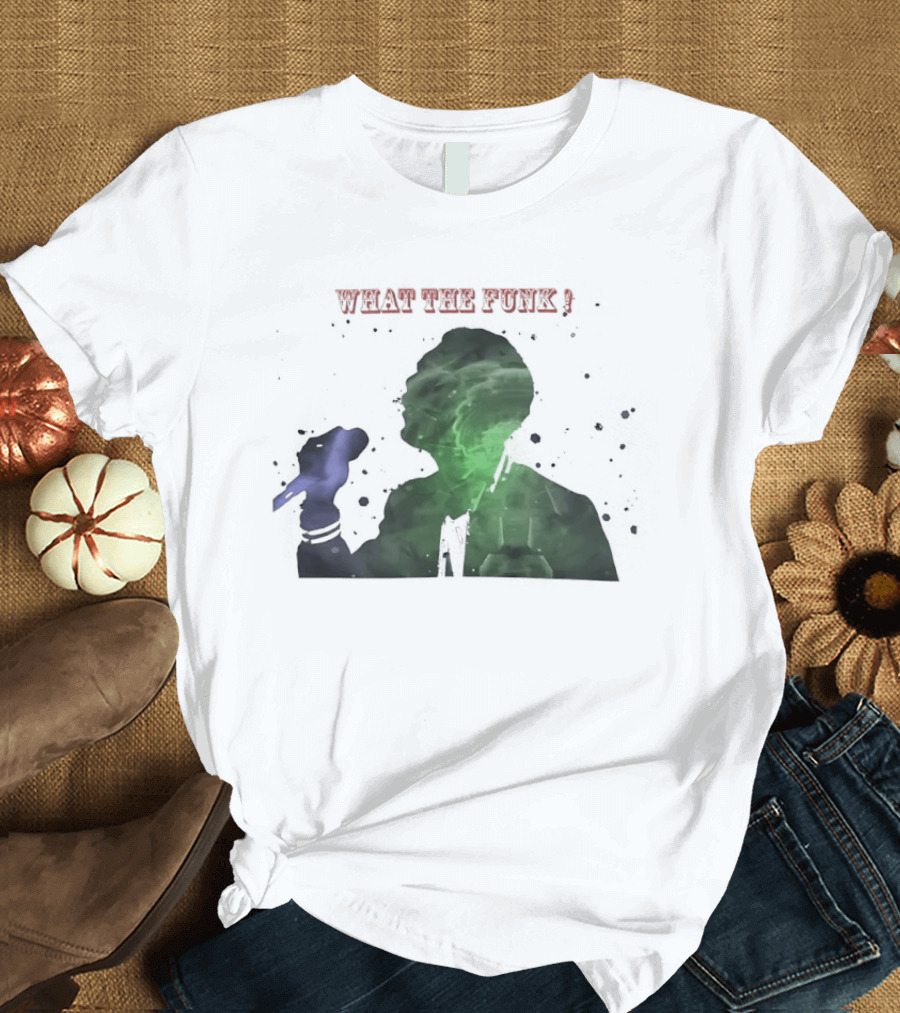 What The Funk Silhouette Microphone T-Shirt