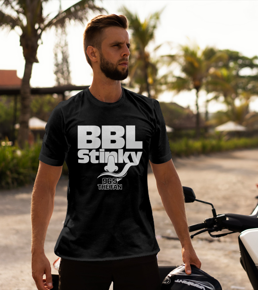 BBL Stinky 96.5 The Fan T-Shirt