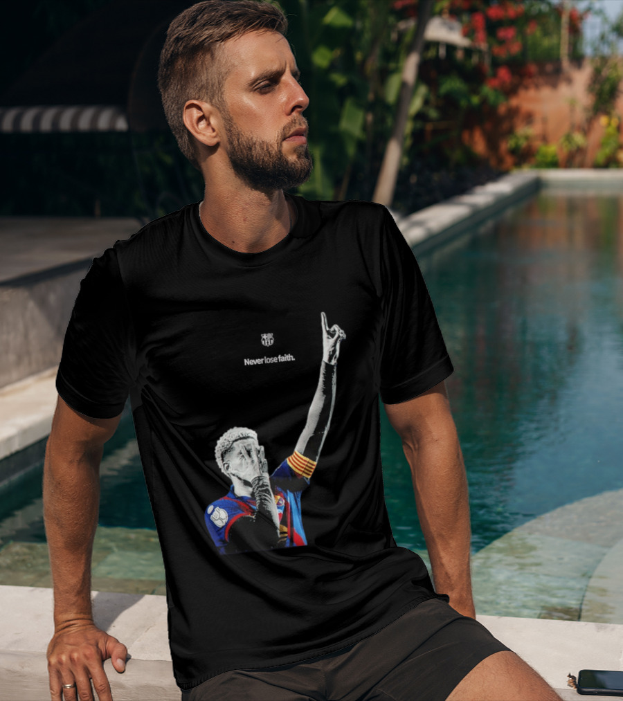 Ronald Araujo FC Barcelona Never Lose Faith T-Shirt