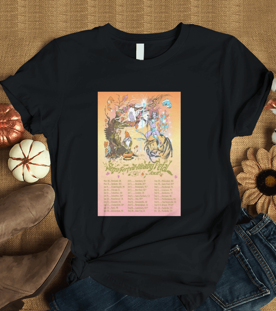 Sierra Ferrell The Heavy Petal Tour 2026 With Concert Dates And Fantasy T-Shirt