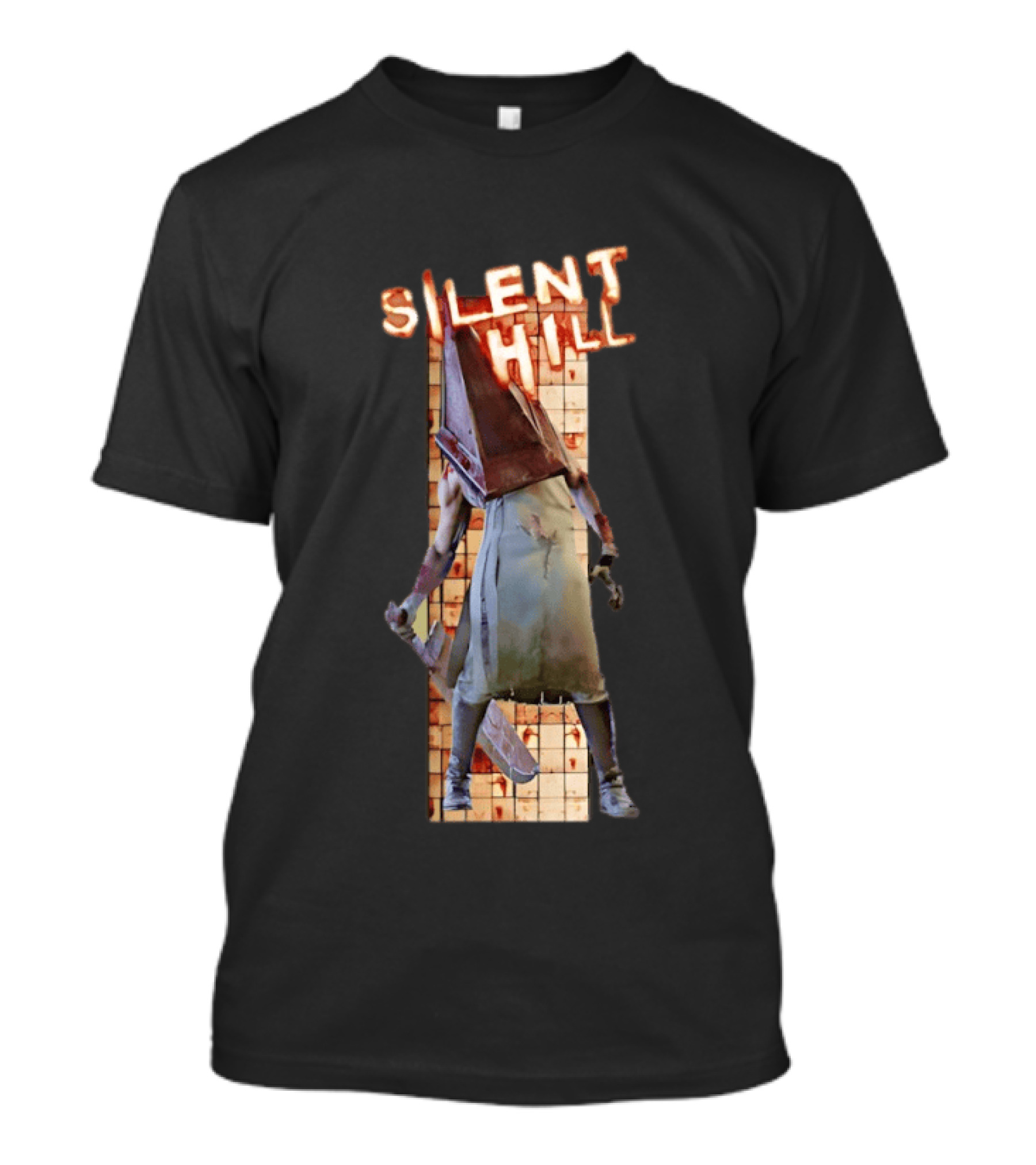 Silent Hill Pyramid Head Iconic Horror T-Shirt