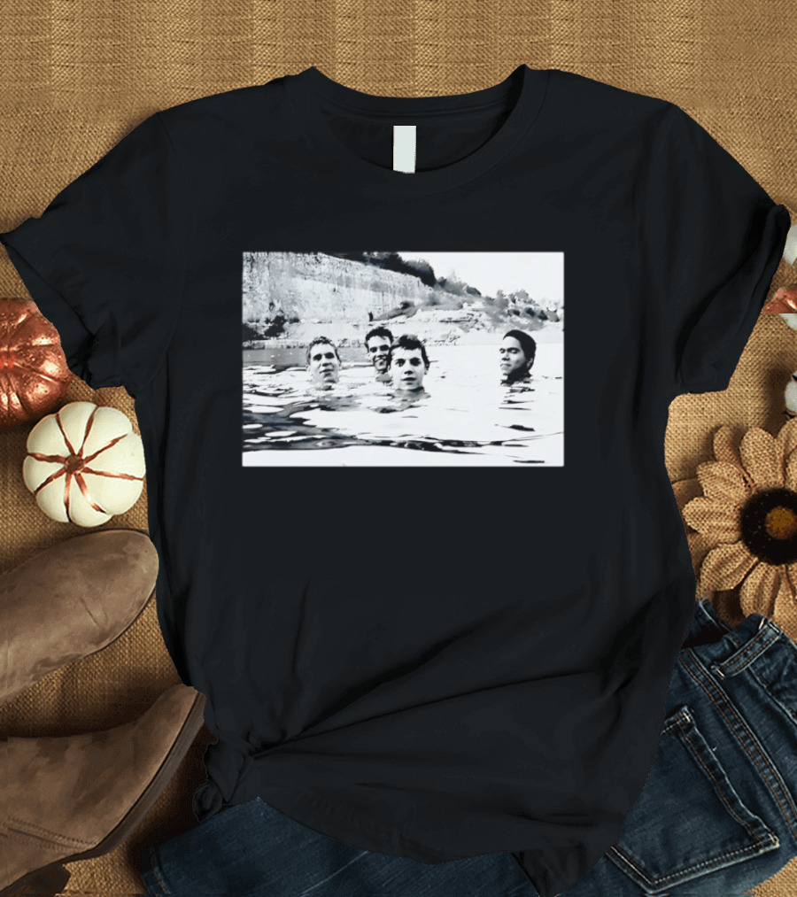 Slint Spiderland Album Cover Iconic Photo Black And White Band Image T-Shirt