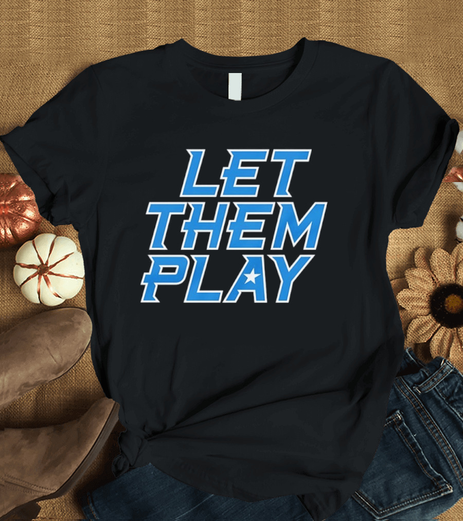Let Them Play Puerto Rico Star T-Shirt