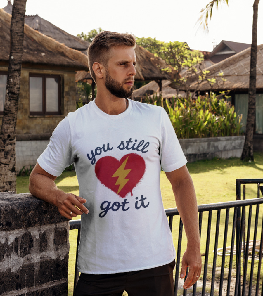Brett Young You Still Got It Heart Lightning Bolt T-Shirt