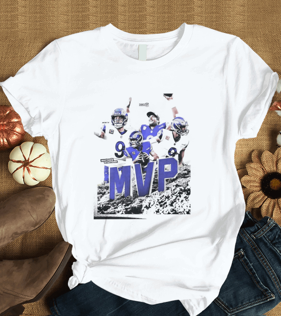 Los Angeles Rams Matthew Stafford Football MVP T-Shirt