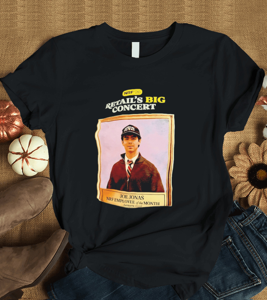 Joe Jonas NRF Employee Of The Month January 2006 Retail's Big Concert T-Shirt