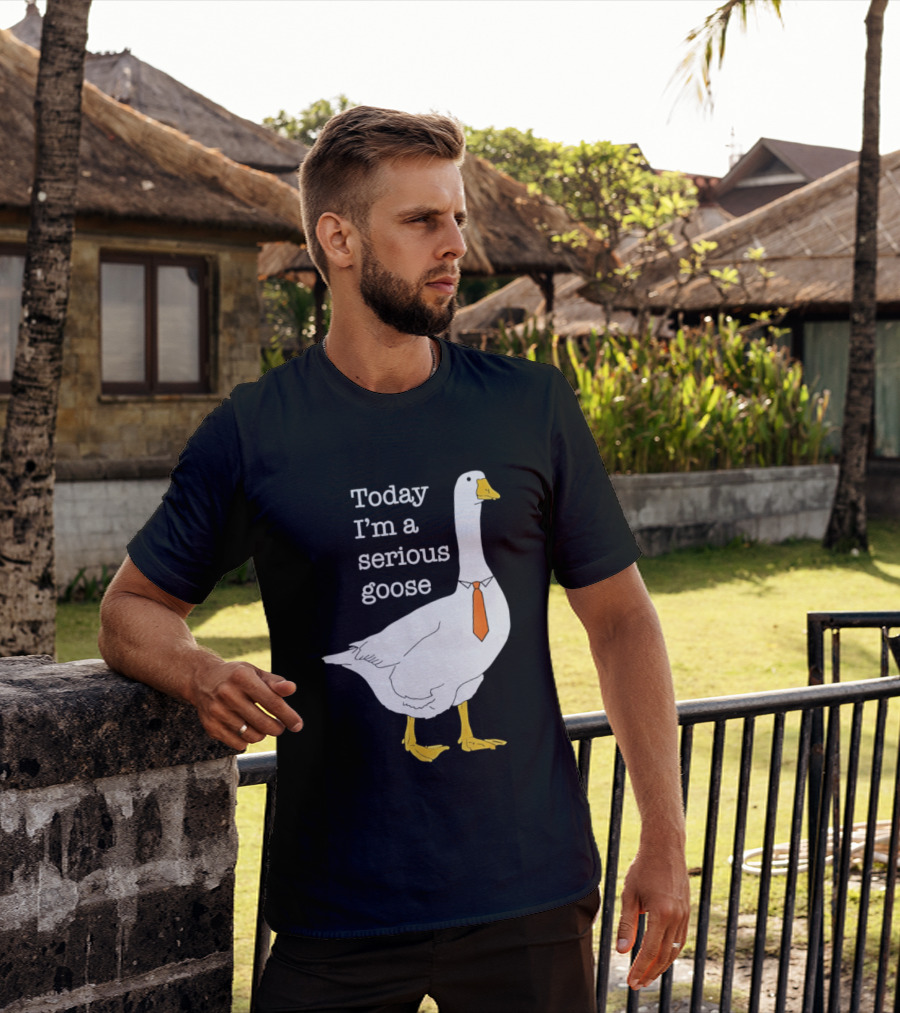 Today I'm A Serious Goose T-Shirt