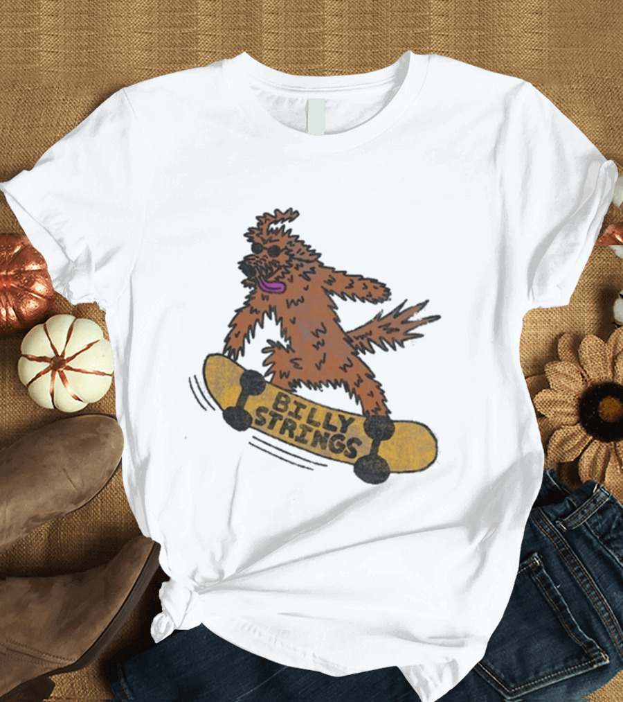 Billy Strings Skateboard Dog 2026 T-Shirt
