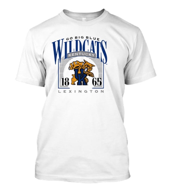 Go Big Blue Wildcats Kentucky 1865 Lexington UK T-Shirt