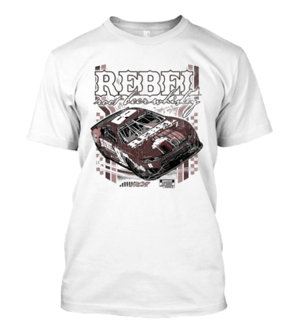 Kyle Busch Rebel Root Whiskey Richard Childress Racing Car T-Shirt
