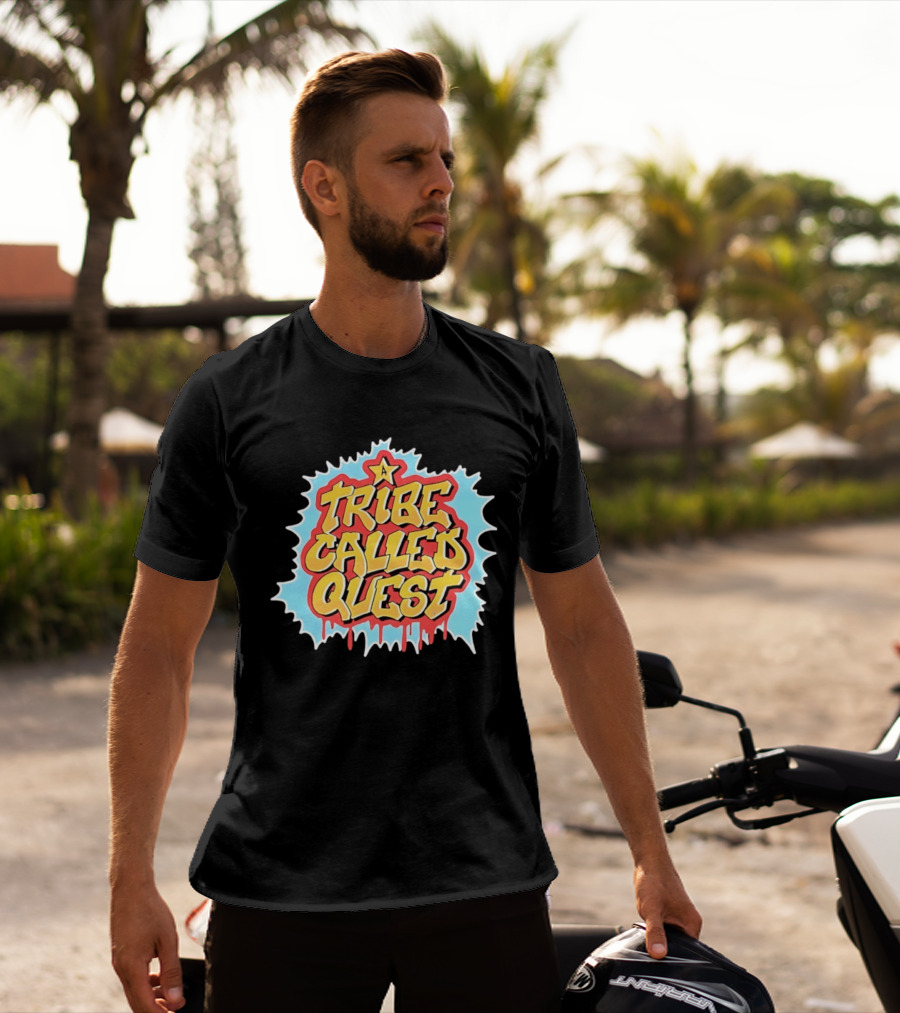 A Tribe Called Quest Vintage Style Dripping Graffiti T-Shirt