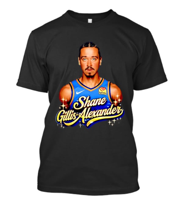 Nike Shane Gillis Alexander Loves Oklahoma City Thunder Basketball T-Shirt